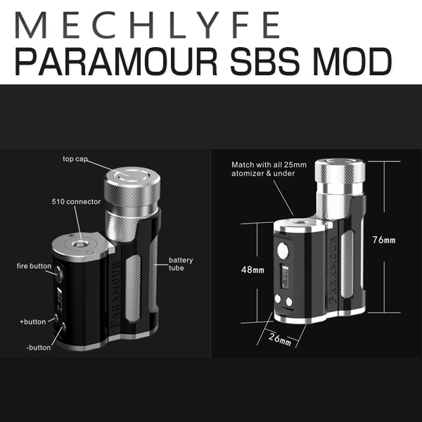 MECHLYFE (メックライフ) PARAMOUR SBS MOD x Fallout Vape x